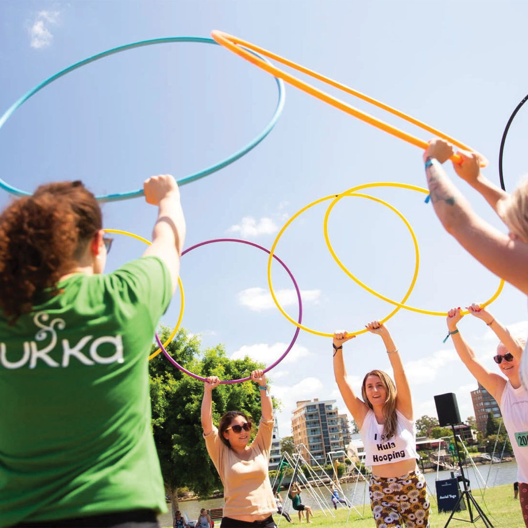 Health and Wellbeing Queensland Festival Active Hub